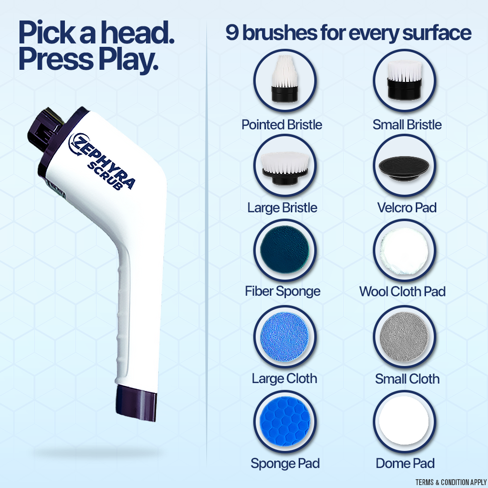 Zephyra 9 in 1 Home Cleaner
